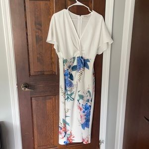 Beautiful Ted Baker midi dress only worn once